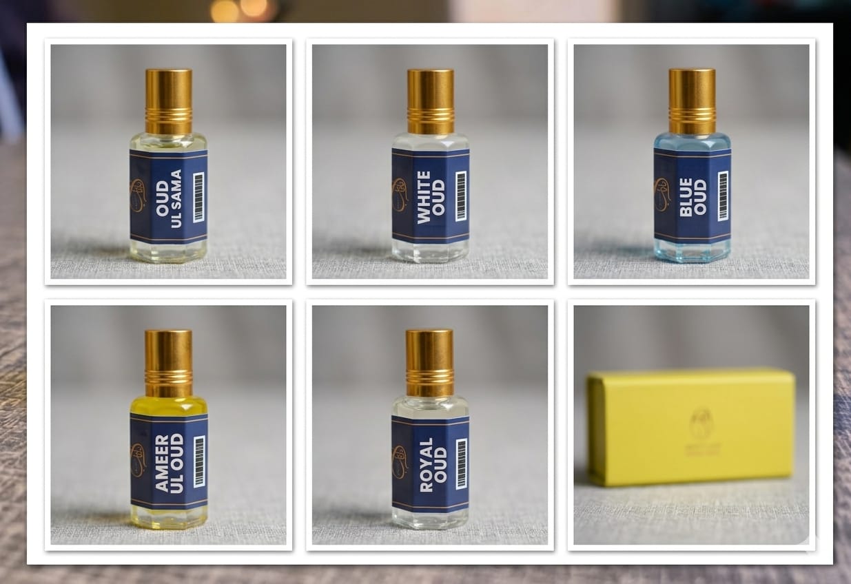 Nayab Khusbu Signature Attar Collection – 5 Premium Fragrances