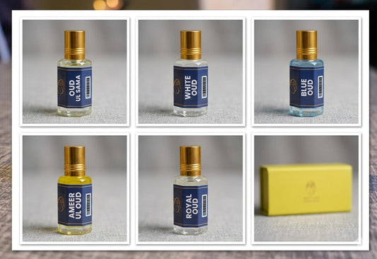 Nayab Khusbu Signature Attar Collection – 5 Premium Fragrances