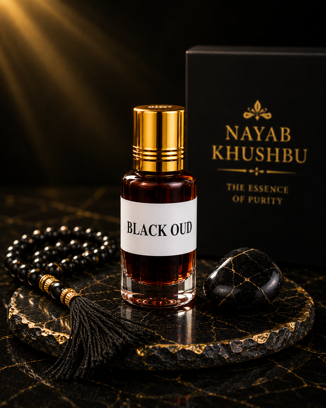 Nayab Khushbu | 4 Premium Attar Collection | Ameer Ul Oud, Black Oud, Blue Oud & White Oud