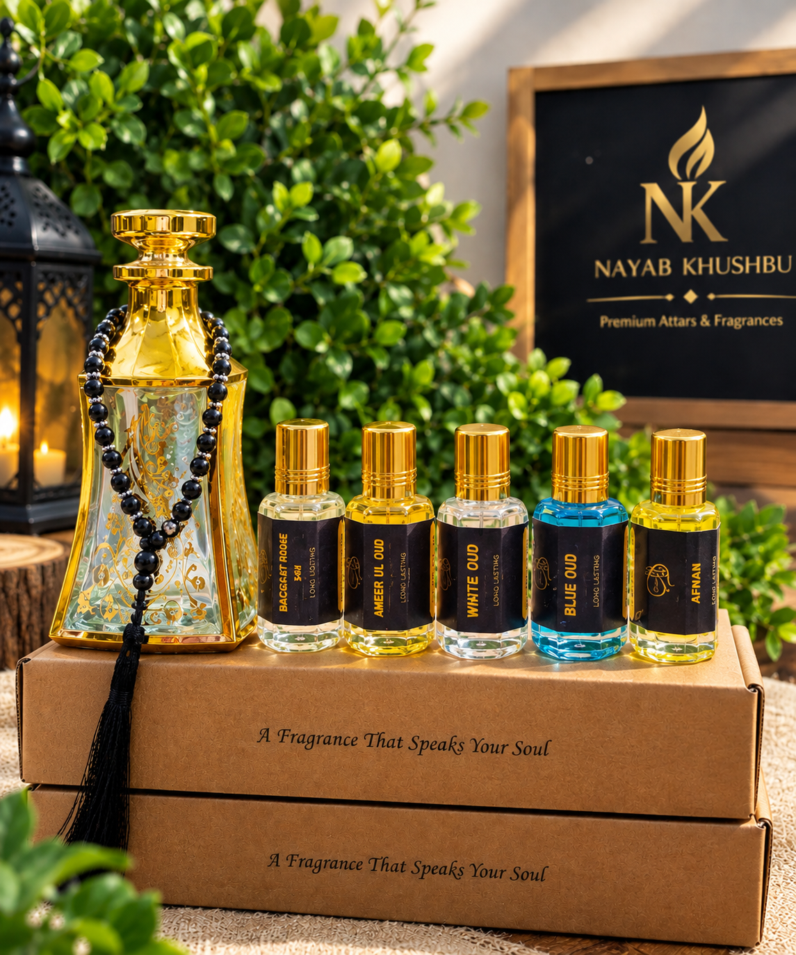 #5 premium Attar set